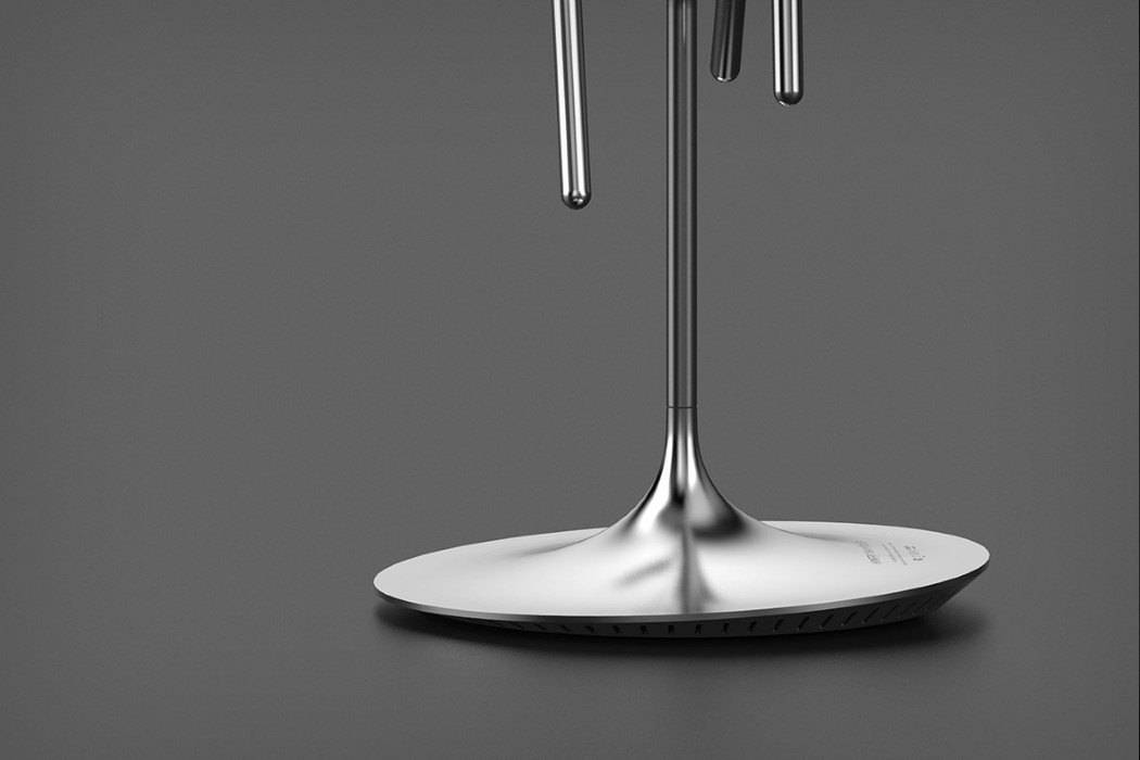 动态雕塑路由器，由旋转来感应网络好坏