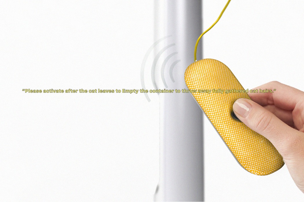 自动清理猫毛，猫塔式真空吸尘器