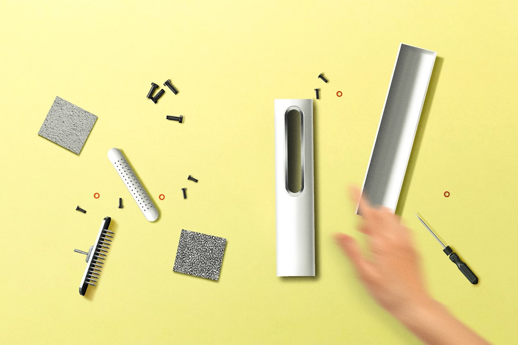 自动清理猫毛，猫塔式真空吸尘器