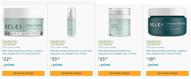 亚马逊推首个护肤类自有品牌，稳固其美妆购物者首选地位