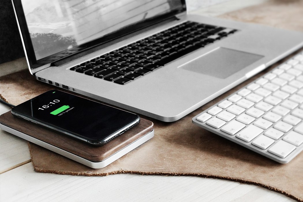 抵抗污渍，木质无线充电器