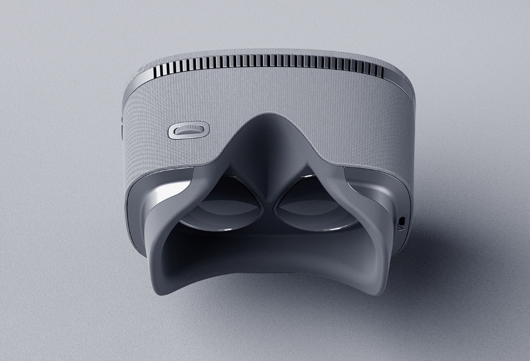 虚拟现实耳机，可放大和缩小场景