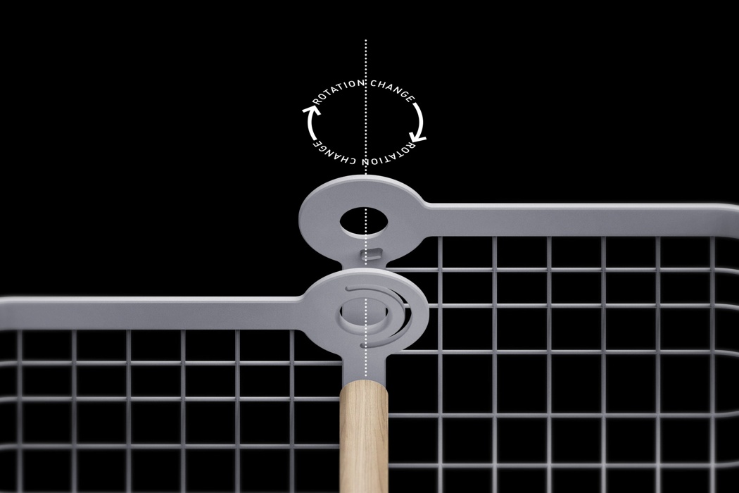 翻转就可改变形态，创意购物篮