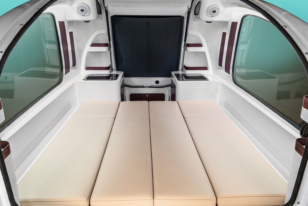 一个海上的家，密封拖车船坞