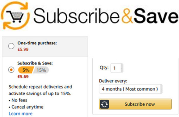 如何参与亚马逊Subscribe & Save计划为自己增销？