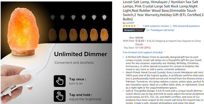 上千review、4星+评级、Amazon’s Choice标识……是谁长居亚马逊爆款榜? 上千review、4星+评级、Amazon’s Choice标识……是谁长居亚马逊爆款榜?