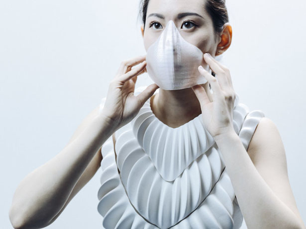 两栖3D印花服装,充当“鳃”的功能