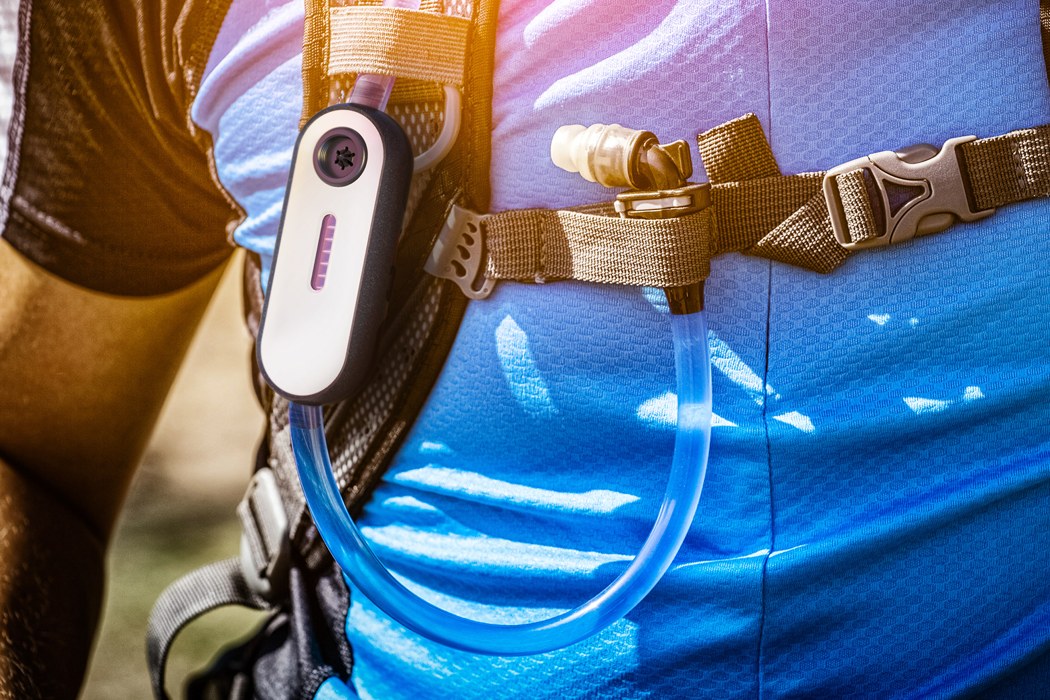 便捷式运动水囊过滤器，净化能源补充电解质