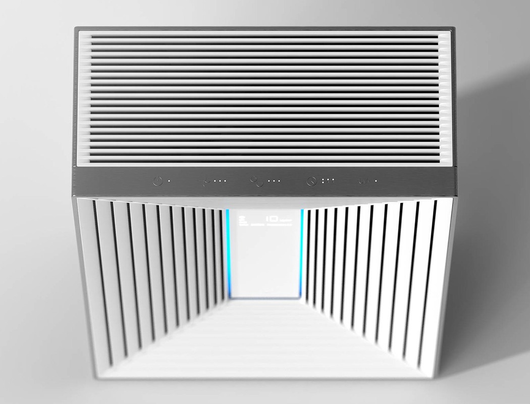 视觉“吸入感”,线条元素净化器