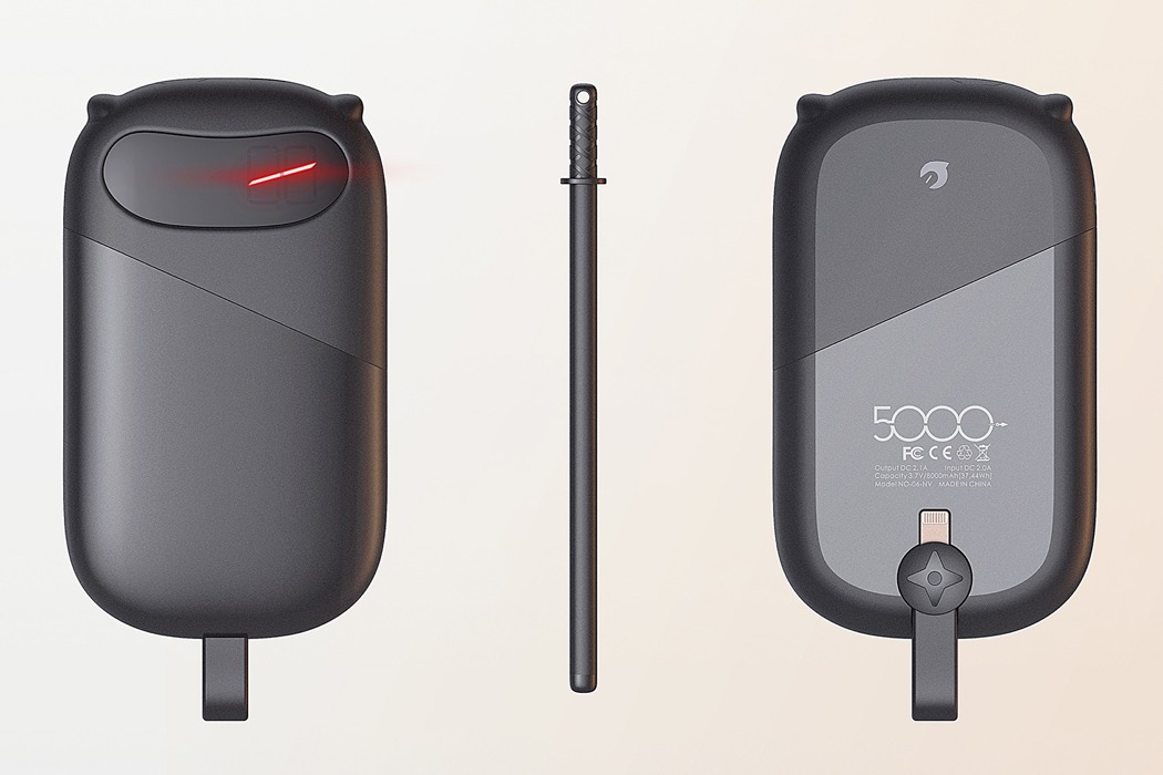 忍者形态充电宝，便携有态度