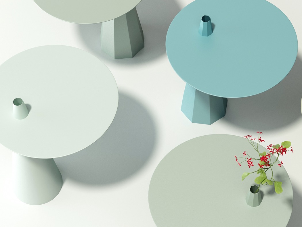 艺术品味极浓的桌子，还可插画赏景