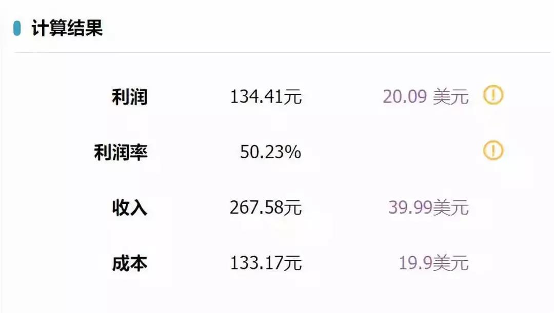 亚马逊新手卖家如何计算产品的成本利润?