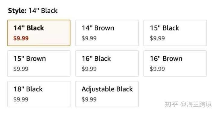 如何设置亚马逊变体属性提升客户购买效率