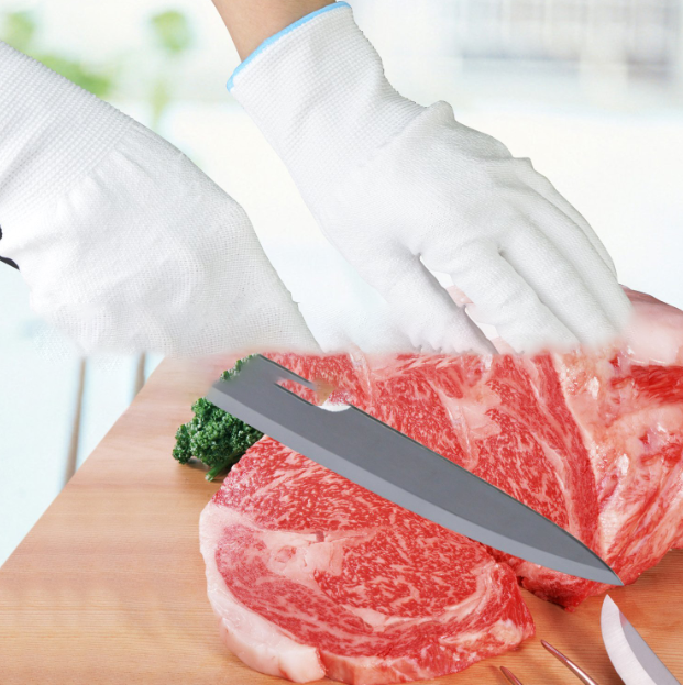 鋼絲防割手套，5級防切割工藝