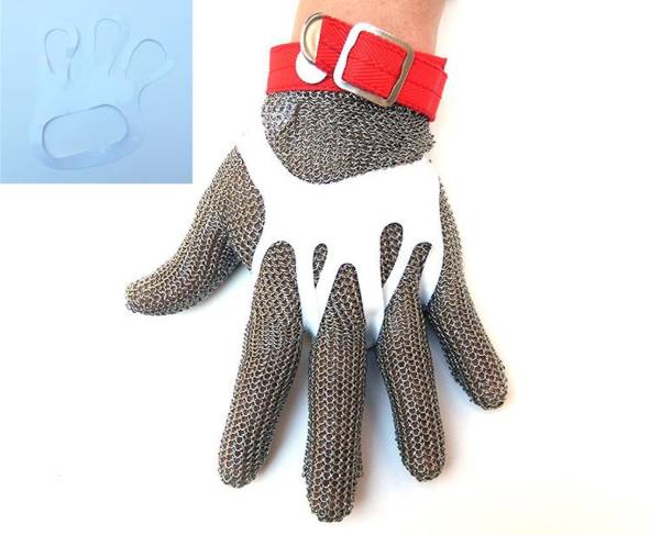 鋼絲防割手套，5級防切割工藝