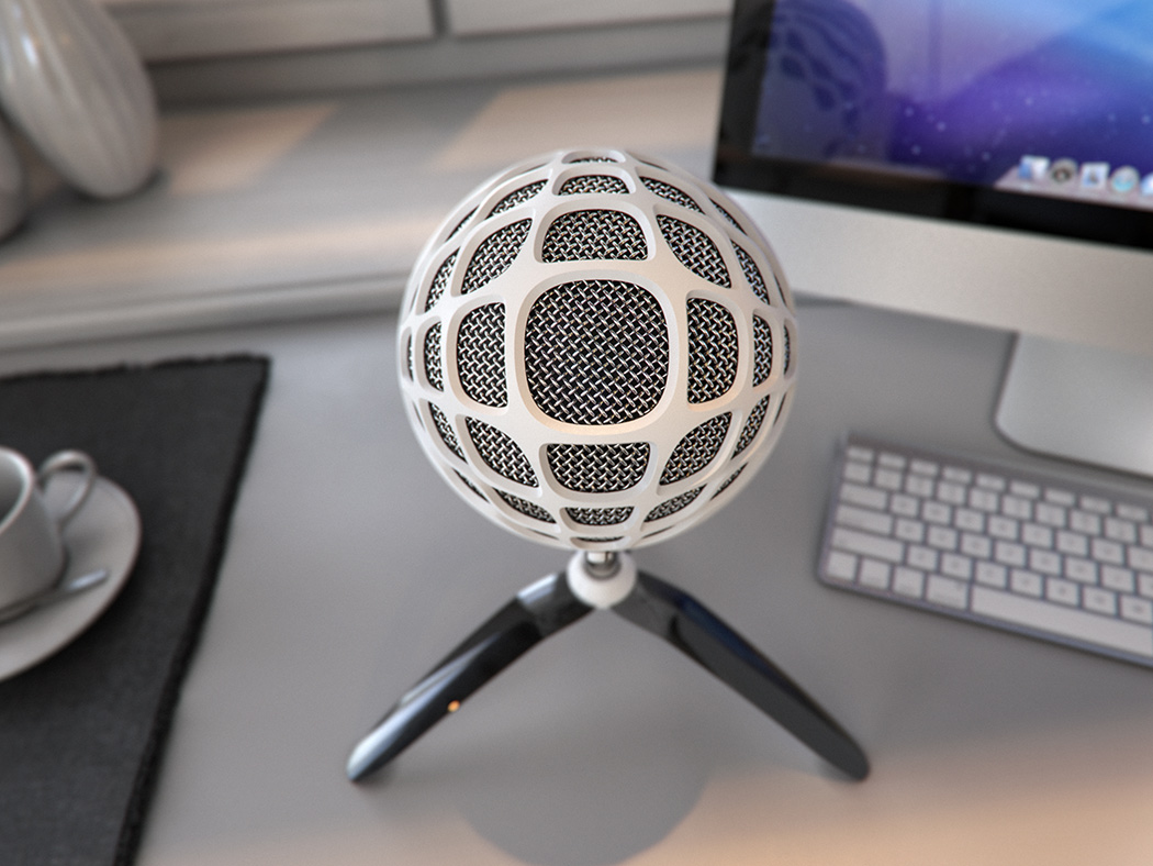 球形麦克风让你的声音可视化