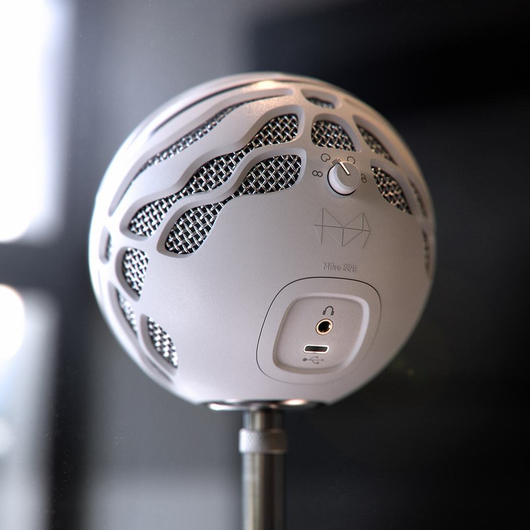 球形麦克风让你的声音可视化