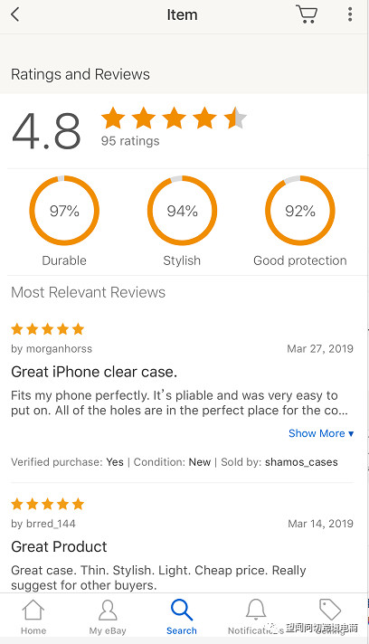 思考：eBay PC端与移动端买家“跳离”的区别
