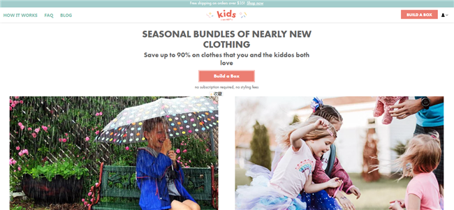 二手童装订阅电商Kid on 45th获330万美元种子资金，涉足电商业务仅1年时间