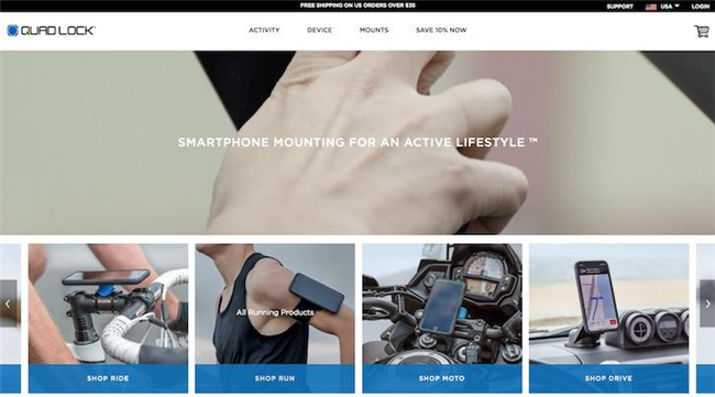 出口电商卖家如何搭建自建站？外媒盘点Shopify 50+经典店铺设计