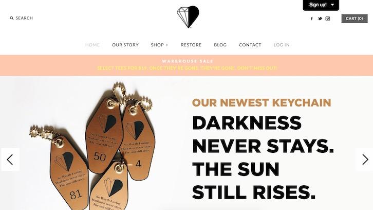 出口电商卖家如何搭建自建站？外媒盘点Shopify 50+经典店铺设计（二）