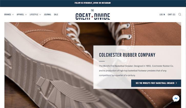 出口电商卖家如何搭建自建站？外媒盘点Shopify 50+经典店铺设计（五）