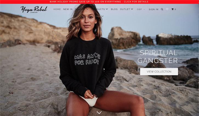 出口电商卖家如何搭建自建站？外媒盘点Shopify 50+经典店铺设计（五）