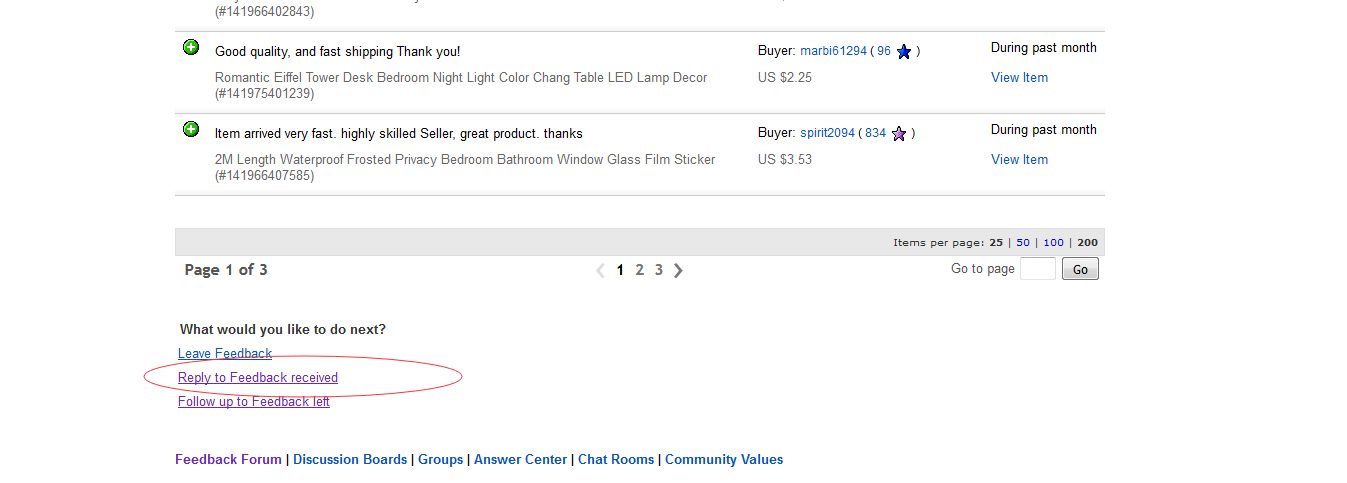 eBay運營之如何在feedback頁面回復買家評論&追加評論