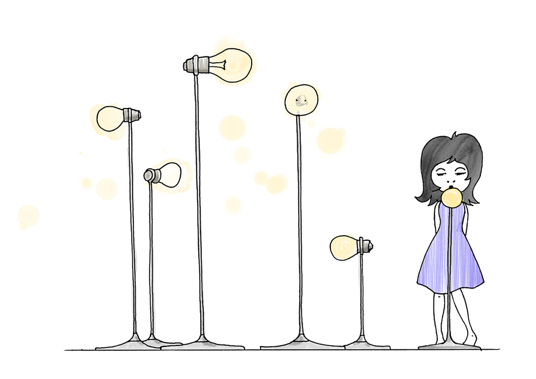 这款灯泡可牛了，插座是用吹的