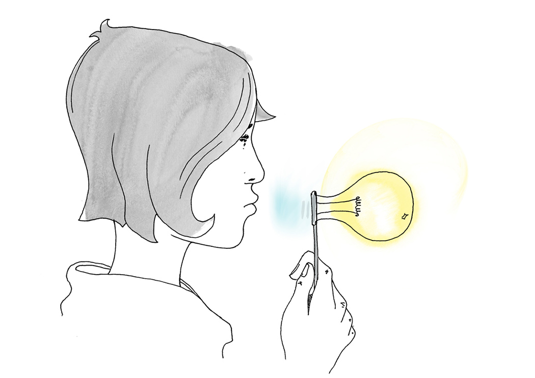 这款灯泡可牛了，插座是用吹的