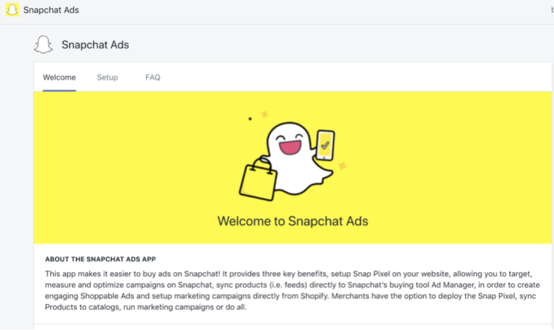 福利!Shopify新增Facebook动态广告和Snapchat广告购买选项