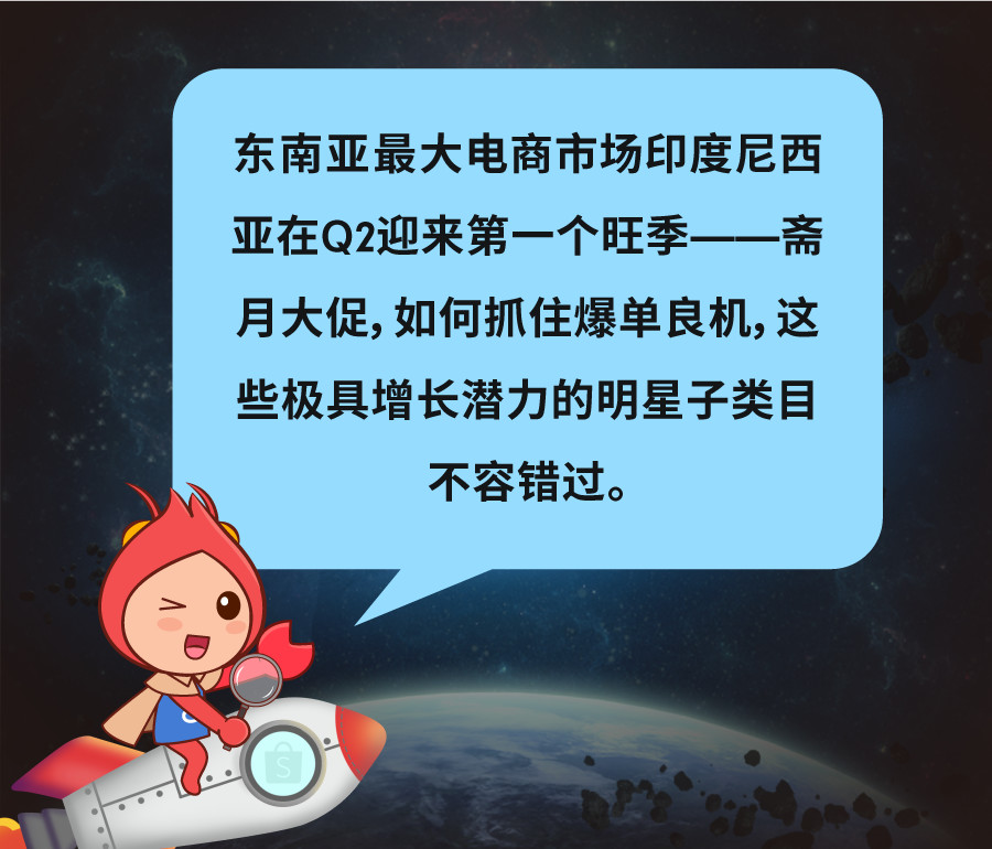 Q2选品|揭秘Shopee马来西亚&台湾&印尼爆单子类目