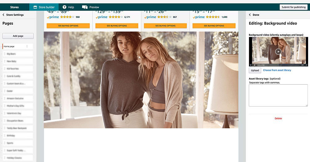 解读亚马逊品牌旗舰店3大新功能，你都用上了吗？