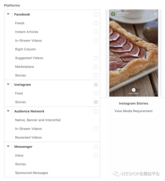 ​轻松创建FB和Ins故事广告，提升内容曝光率