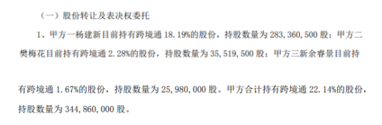 泸州国资拟战略入股，跨境通实际控制权或将变更