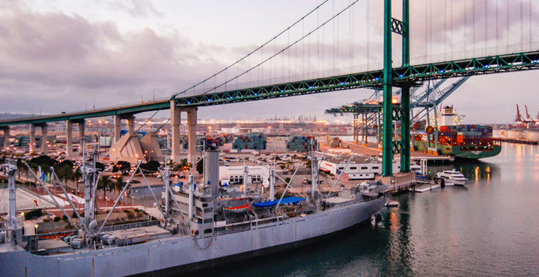 贸易战持续影响：5月美国洛杉矶港和长滩港出口量下降