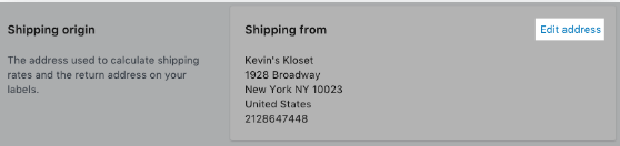 Shopify发货地址：如何查看Shopify发货设置？Shopify发货地址设置教程