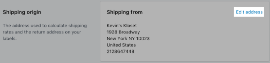 Shopify发货地址：如何查看Shopify发货设置？Shopify发货地址设置教程