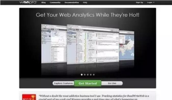 10个最好的网站数据实时分析工具