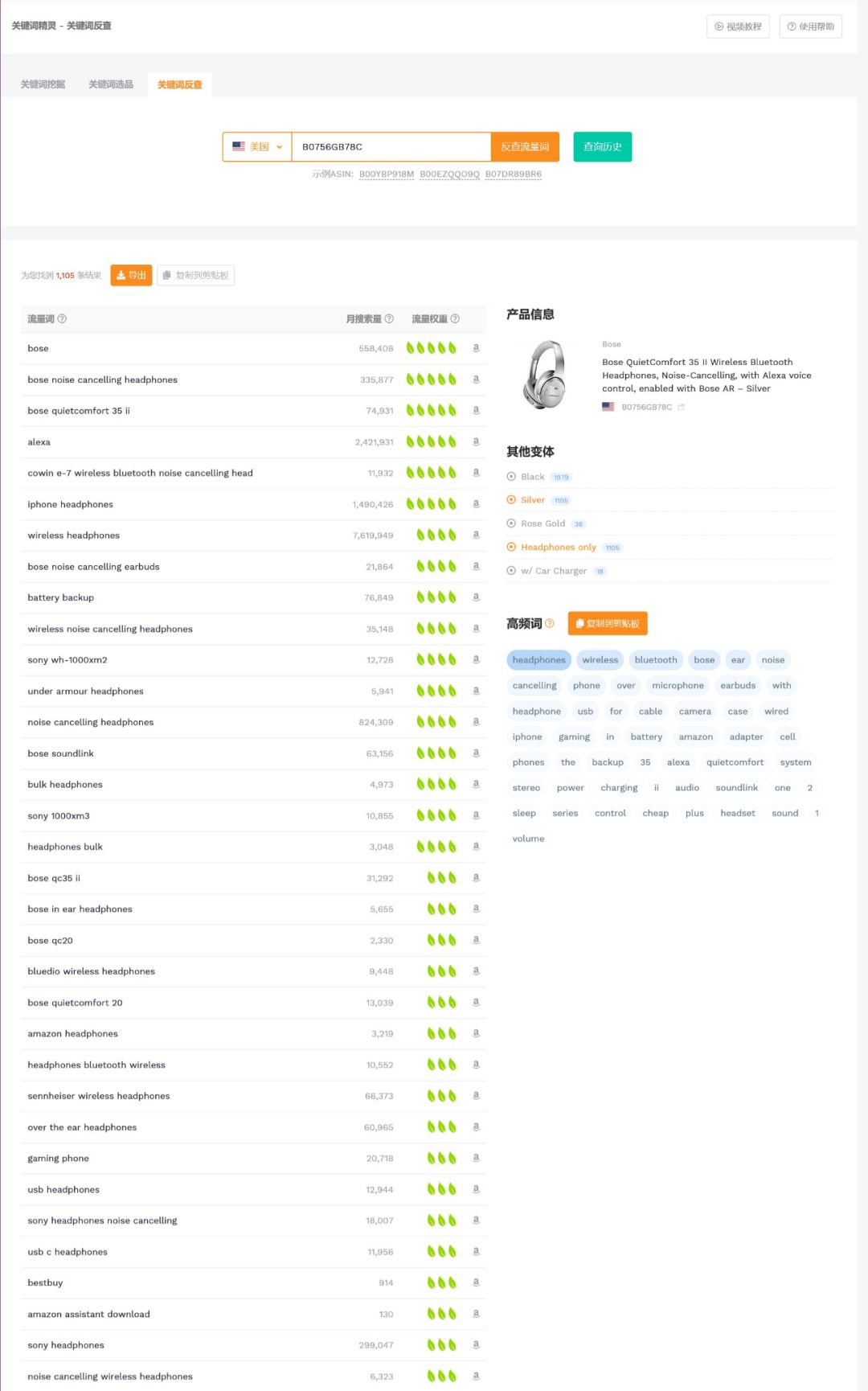 卖家精灵流量词深度解析