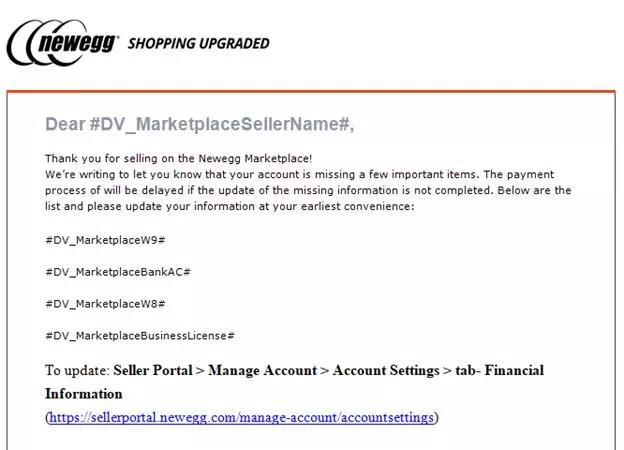 Newegg财务审核怎么又失败了？关于新蛋财务审核的问题整理