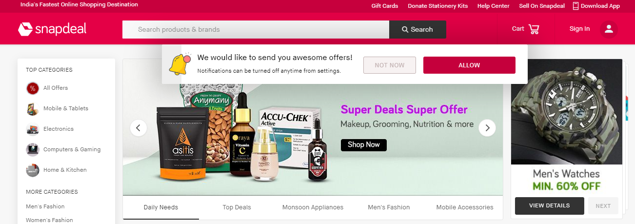 印度跨境电商平台有哪些？印度十大跨境出口电商平台最新排名