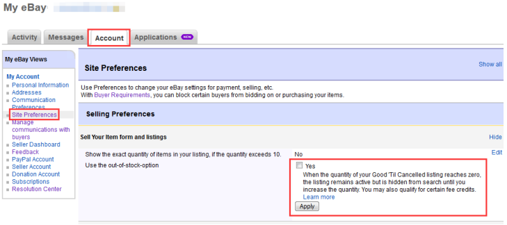 eBay无货在线如何设置？eBay开启无货在线设置教程