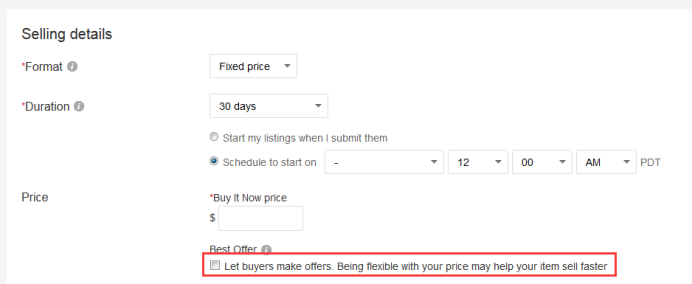 eBay Best offer议价是什么？eBay Best offer议价设置教程