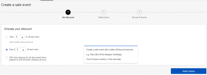 ebay的Marketing-Promotion-Sales event + Markdown工具