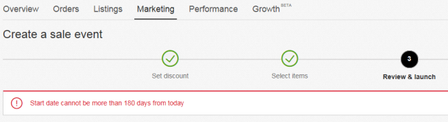 ebay的Marketing-Promotion-Sales event + Markdown工具