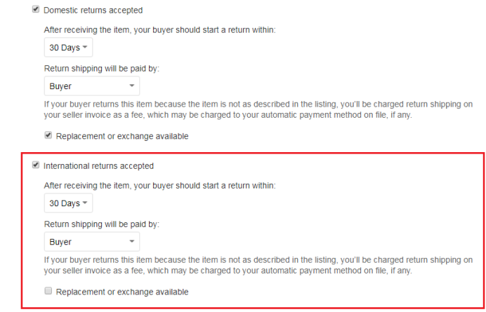 eBay如何自动退换货？eBay自动退换货设置教程