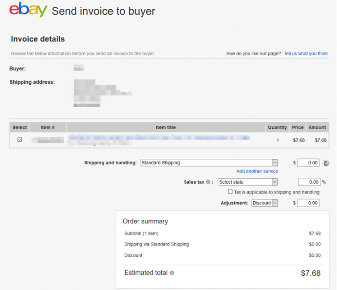 eBay如何向买家发送invoice？eBay invoice发送及payment合并教程