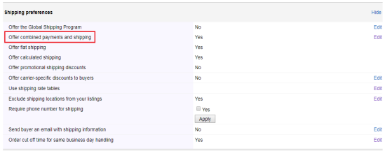 eBay如何设置合并规则？eBay合并规则设置教程