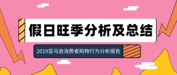 ​假日旺季分析及总结——2019亚马逊消费者购物行为分析报告